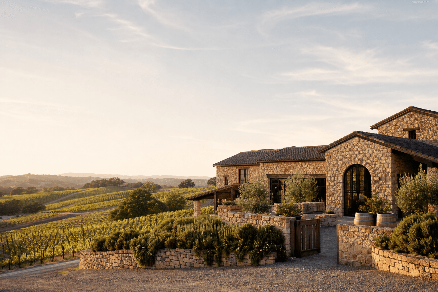 Stonebrook Estate Winery — sample build