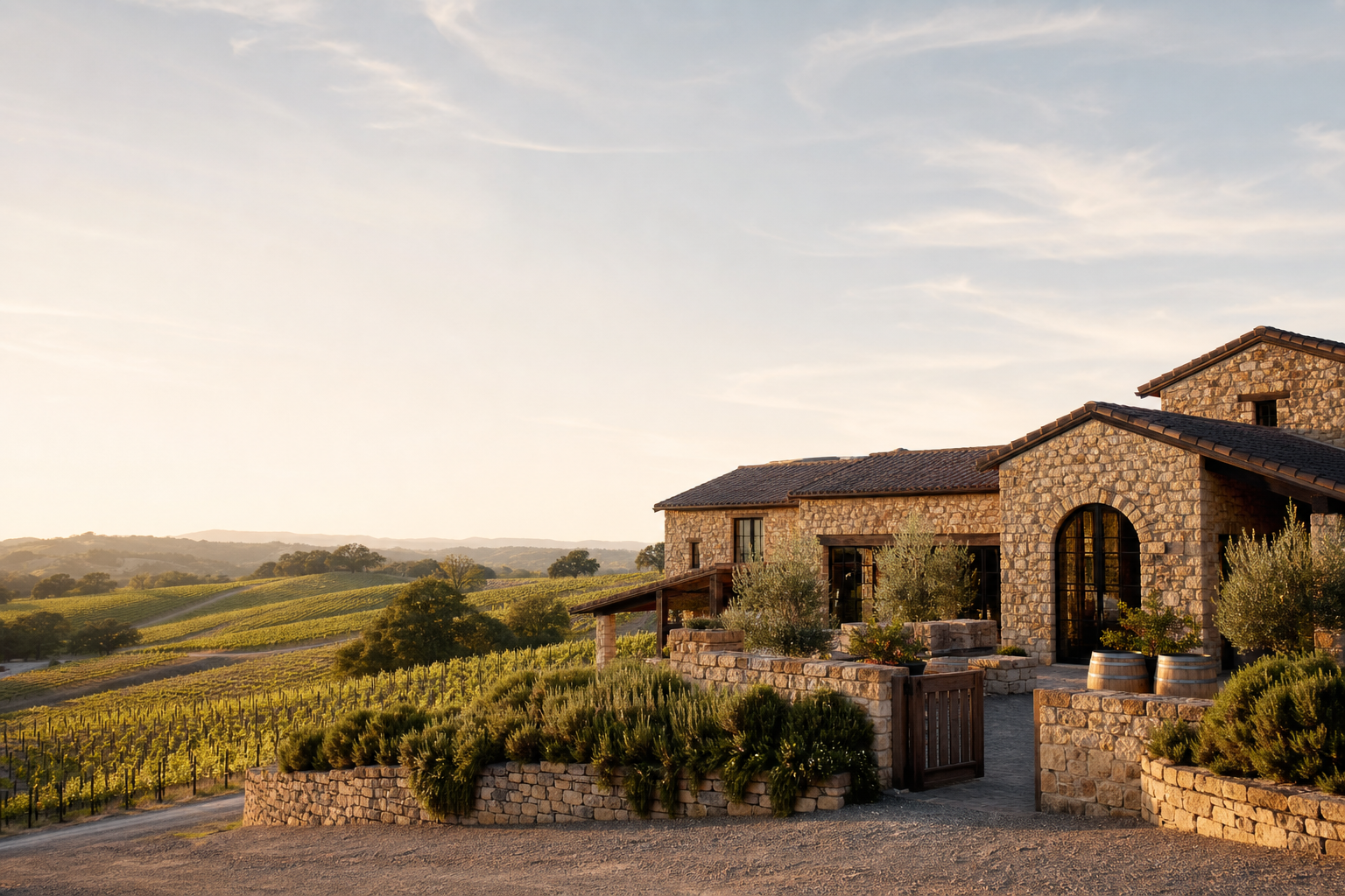 Stonebrook Estate Winery's new Hall & Vine website